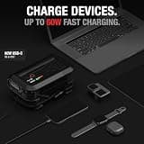 NOCO Boost+Air AX65 2000A Jump Starter with 67 SLPM Integrated Tire Inflator Compressor