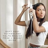 Kristin Ess 3-in-One Titanium Hair Straightener, Curler and Waver Combo