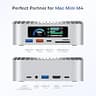 RayCue All-in-One Dock for Mac Mini M4 with Smart UI Display Screens