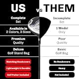 Precise M3 Right-Handed Complete Golf Club Set for Extra Tall Golfers