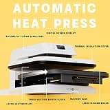 HTVRONT 15x15 Inch Auto Heat Press Machine for Sublimation and Vinyl Projects