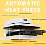 HTVRONT 15x15 Inch Auto Heat Press Machine for Sublimation and Vinyl Projects
