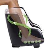 Human Touch Reflex SOL Heated Shiatsu Foot and Calf Massager for Recovery