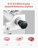 VEVOR Commercial Automatic Deli Slicer with Dual Motors and 12-in Blade