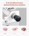 VEVOR Commercial Automatic Deli Slicer with Dual Motors and 12-in Blade