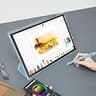 NOVOJOY 10-inch Android 15 Productivity Tablet Bundle with Protective Case and Stylus