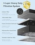 Nuwave OxyPure 5-Stage Tower Smart Air Purifier with Dual Odor Sensors