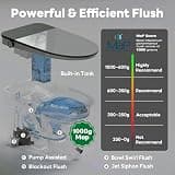 Casta Diva CD-K030PRO Auto Open/Close Smart Toilet with Bidet and Tank