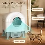 Fumoi Automatic Self-Cleaning Litter Box with 15L Waste Drawer Storage