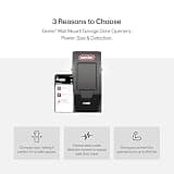Genie 6172H-O Residential Wall Mount Smart Garage Door Opener with Wi-Fi