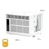 Whirlpool 8,000 BTU Window Air Conditioner with Dehumidifier