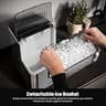 Kismile 35-Pound Compact Entry-Level Nugget Ice Maker with 1.1-Liter Tank