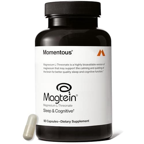 Momentous Magtein Magnesium L-Threonate NSF Certified Formula for Peak Performance