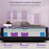 FANSACE 16-Inch Deluxe 5-Layer Euro-Top Hybrid Innerspring Mattress, King
