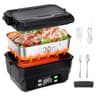 100W Cordless Heated Lunch Box with 45W Fast Charging and 22000mAh Battery
