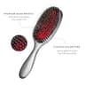 MISEL Professional Boar Bristle and Nylon Pin Hair Brush for Extensions