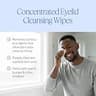 Cliradex Natural Face, Eyelash, and Eyelid Cleanser Towelettes with T4O