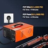 GOYOJO Entry-Level Portable PCP Air Compressor, 4500 PSI Built-In System