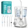 COSLUS E2 Advanced Home Countertop Water Flosser with 12 Pressure Levels