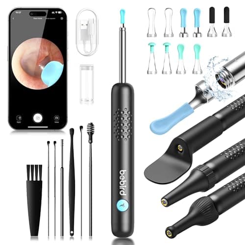 Bebird R1 Smart Wireless Ear Otoscope and Digital Wax Removal Camera