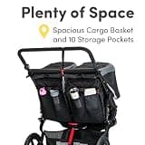 BOB Gear Revolution Flex 3.0 Duallie Jogging Stroller with 100-Lb Capacity