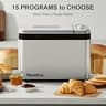 Neretva 15-in-1 Automatic Bread Maker with Large 3.3-Pound Capacity and Ceramic Pan