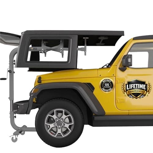 TopLift Pro Freestanding Hardtop Remover Lift for Jeep Wrangler and Bronco