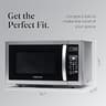 Farberware Classic Countertop Microwave Oven with Defrost, 1.1 Cu. Ft.