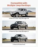 VEVOR Manual Hardtop Remover Lift 220 Lbs Capacity for Jeep Wrangler and Bronco