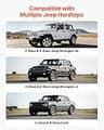 VEVOR Manual Hardtop Remover Lift 220 Lbs Capacity for Jeep Wrangler and Bronco