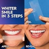 Crest 3D Whitestrips Sensitive White Enamel-Safe Teeth Whitening Kit, 18-Day