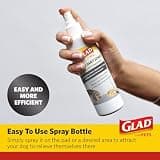 Glad for Pets Peanut Butter Scented Potty Training Attractant Spray for Dogs, 8 oz