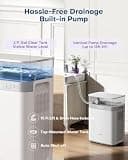 avylo 90-Pint Most Efficient Energy Star Dehumidifier with Built-In Lift Pump