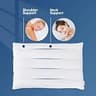 Minupwell Ultra Flat 2.5-Inch Medium-Firm Pillow with 100% Cotton Cover