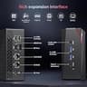KAMRUI Mini PC E3B, AMD Ryzen Embedded V2748, 16GB DDR4 RAM, 512GB M.2 SSD Storage