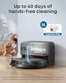 eufy C10 Low-Profile Robot Vacuum with Corner Rover Arm and Self-Emptying Station
