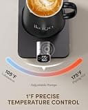 iKago Coffee Mug Warmer Set with 15oz Ceramic Mug & Precise Heat Control