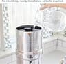 Big Berkey Gravity-Fed Stainless Steel Countertop Water Filter System, 2.25 Gallon