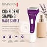 Remington Smooth and Silky 3-Blade Foil Electric Shaver for Women, Battery