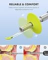 Anykit Digital Otoscope with 4.5-Inch HD Screen and Built-In Gyroscope