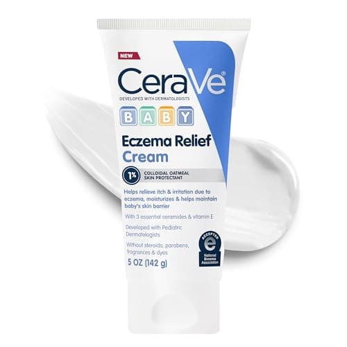 CeraVe Baby Eczema Relief Cream with Essential Ceramides & Vitamin E, 5 oz