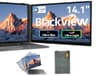 Blackview 14.1-Inch SCM6 Dual Laptop Screen Extender with Eye Protection