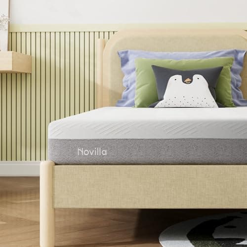 Novilla Bliss 6-Inch Medium-Firm Gel Memory Foam Twin Mattress in a Box