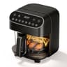 Generic Uncoated High Borosilicate Glass Air Fryer with 8 Preset Cook Modes