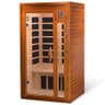 Dynamic Saunas Barcelona 1-2 Person Low EMF FAR Infrared Sauna w/ Bluetooth