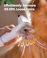 Oneisall LM5 Pet Hair Grooming Vacuum Kit with Low Noise 60dB Operation