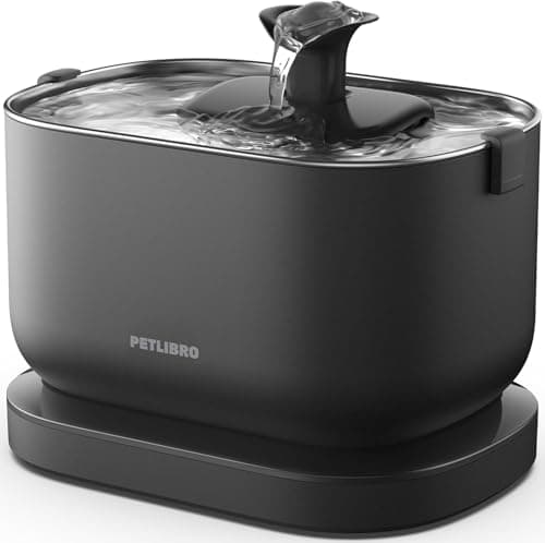 PETLIBRO Dockstream Battery Operated Cordless Cat Water Fountain, 2.5 Liters