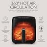 WILLOW Eco Series 6-in-1 Compact Air Fryer with Non-Toxic Glass Cook Basket