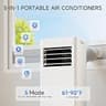 Nypeak 16,000 BTU 5-in-1 Smart Portable Air Conditioner with WiFi App Control