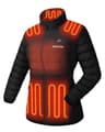 Venustas Women's Lightweight Puffer Heated Jacket with Graphene Lining